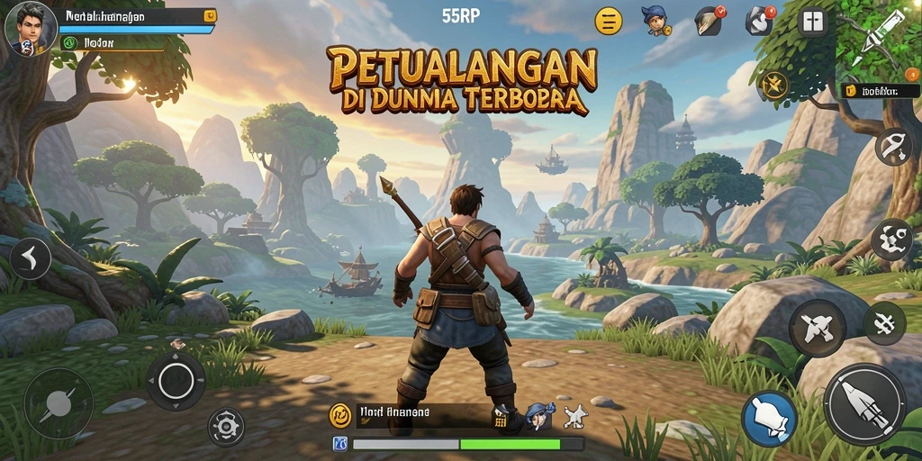 Gameplay 55RP yang memukau dalam petualangan seru.