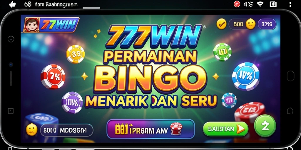 Screenshot utama 777WIN menampilkan gameplay Bingo yang seru dan menantang.