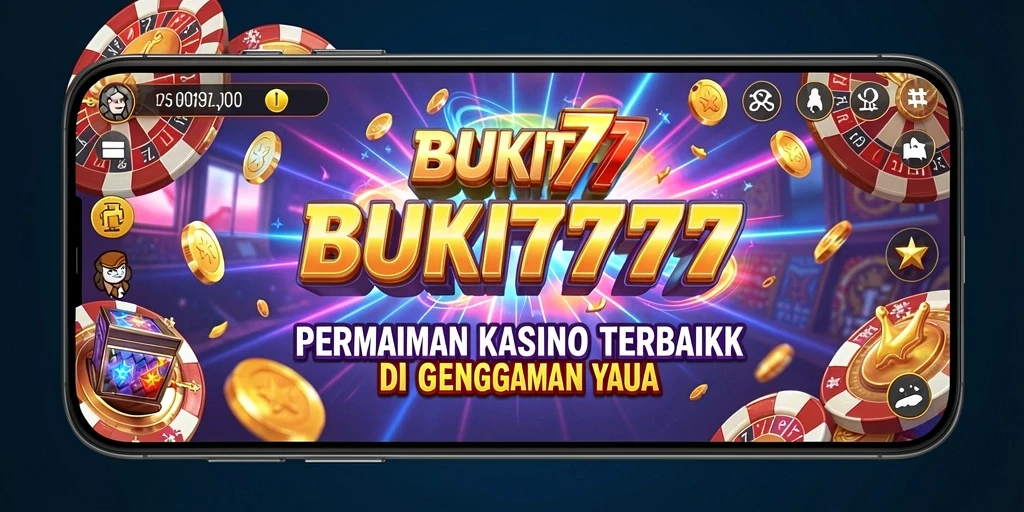 Tampilan gameplay kasino BUKIT777 yang menawan dan interaktif.