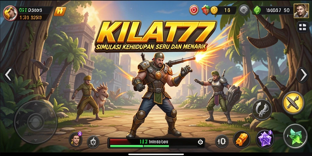 Tampilan gameplay KILAT77 yang menarik dan memikat.