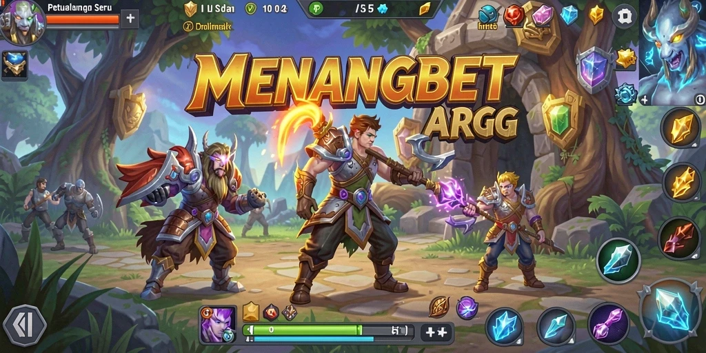 Tampilan menarik dari gameplay <strong>MENANGBET</strong> yang penuh aksi dan petualangan.