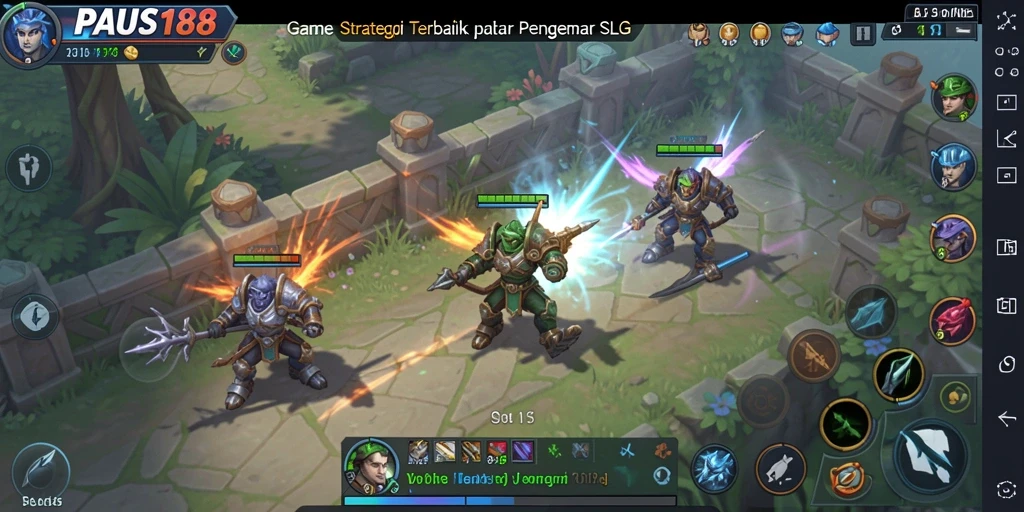 Tampilan gameplay PAUS188 yang menarik dan strategis.