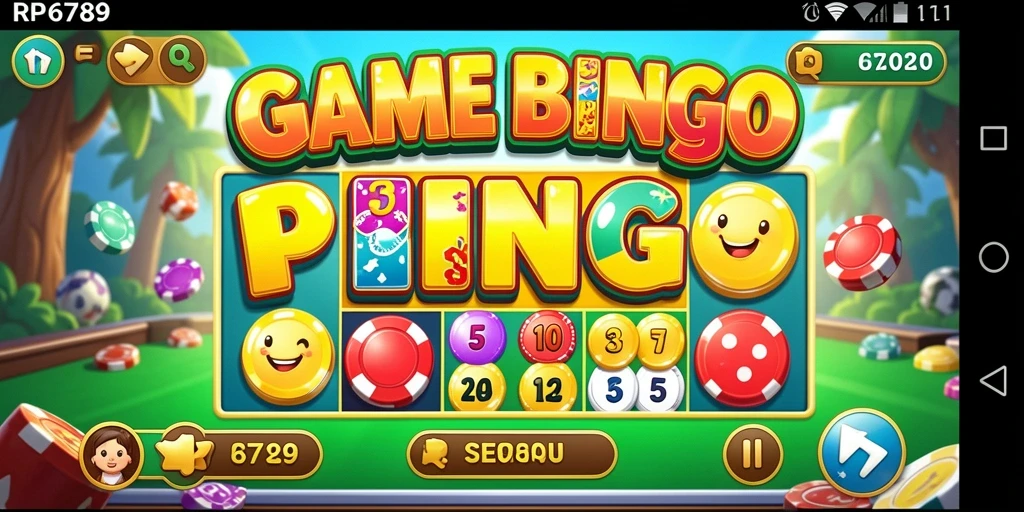 Tampilan gameplay seru dari RP6789 yang penuh warna.