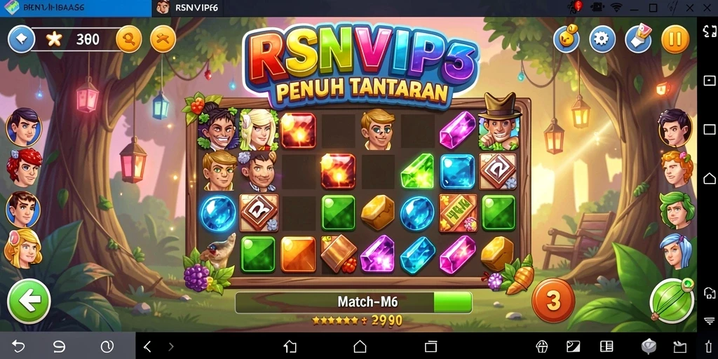Tampilan gameplay RSNVIP6 yang menarik dan penuh warna.