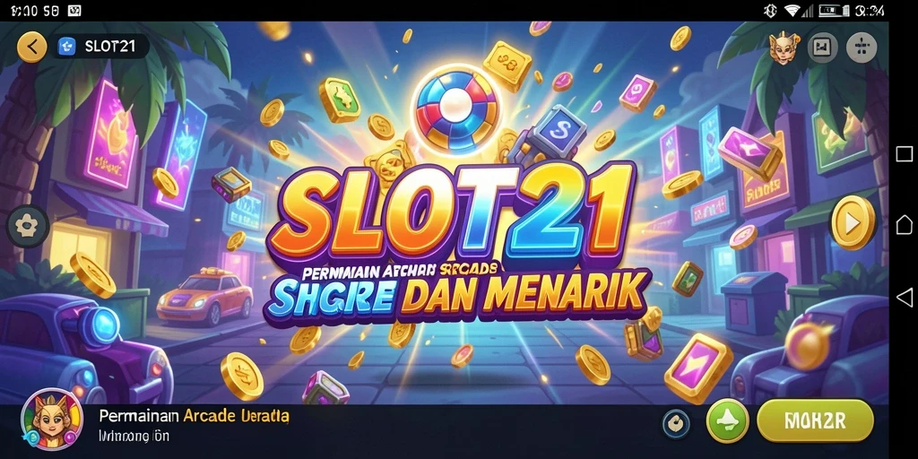 Gameplay SLOT21 yang seru dengan grafik menawan.